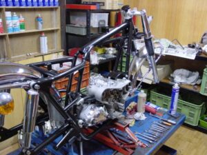 カワサキW1Sフルレストア - 27